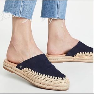 Sam Edelman Blue Espadrille Mules 7.5M